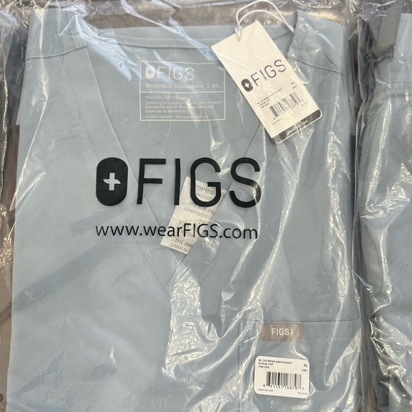 Figs Other Brand New Dusty Blue Figs Scrubs Poshmark